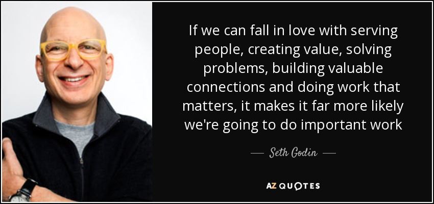 Valuable Lessons learned from Seth Godin – #FahimFix Friday