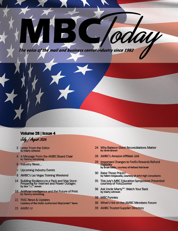 MBC Today Volume 28 Issue 4 - Cover Image